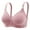 Bras/Pink, variant on Brilliant Women's Tank Bra Plus Size Full-Figure Minimizer Women's Embroidered Glossy Comfortable Breathable Bra Underwear Seamless