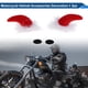 thumbnail image 2 of Accesorios para Cascos de Motocicleta Decoración Cuernos Demonios Rojos con Pelusa Blanca para Cascos de Motocicleta Bicicleta Esquí Stickers Rojos Blancos 1 Juego, 2 of 6