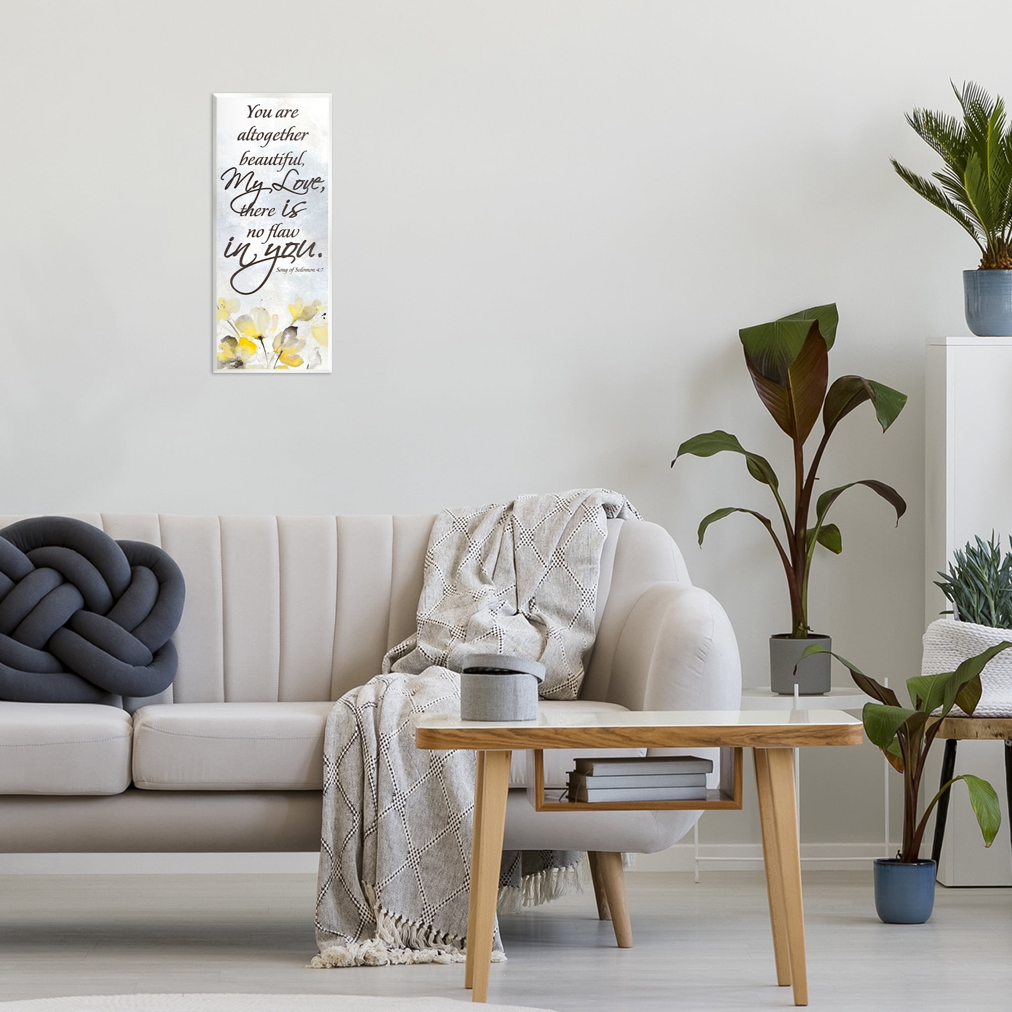 Stupell Industries There Is No Flaw In You Wall Plaque Art, design by Lanie Loreth