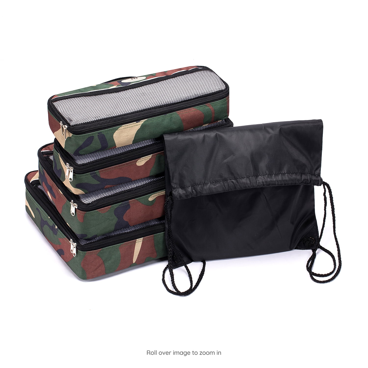 Travel Packing Cubes 5Pcs Travel Organizer Bag Luggage Organizer Clothes Packing Bag Travel Suitcase Underwear Packing Bag