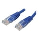 StarTech.com Ethernet Cat5e Câble - 2 Pi - Bleu - Câble de Raccordement - Câble Réseau Moulé Cat5e - Câble Réseau Court - Câble Ethernet - Cat 5e - Câble de Raccordement - 2 Pi (M45PATCH2BL) - pour P/N: MCM110SC2P – image 2 sur 4