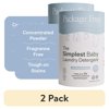 (2 pack) Package Free Simplest Baby Laundry Detergent Powder Unscented 100 Load