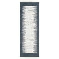 thumbnail image 3 of SAFAVIEH Montauk Tennyson Braided Border Cotton Area Rug, Ivory/Navy, 4' x 4' Round, 3 of 8