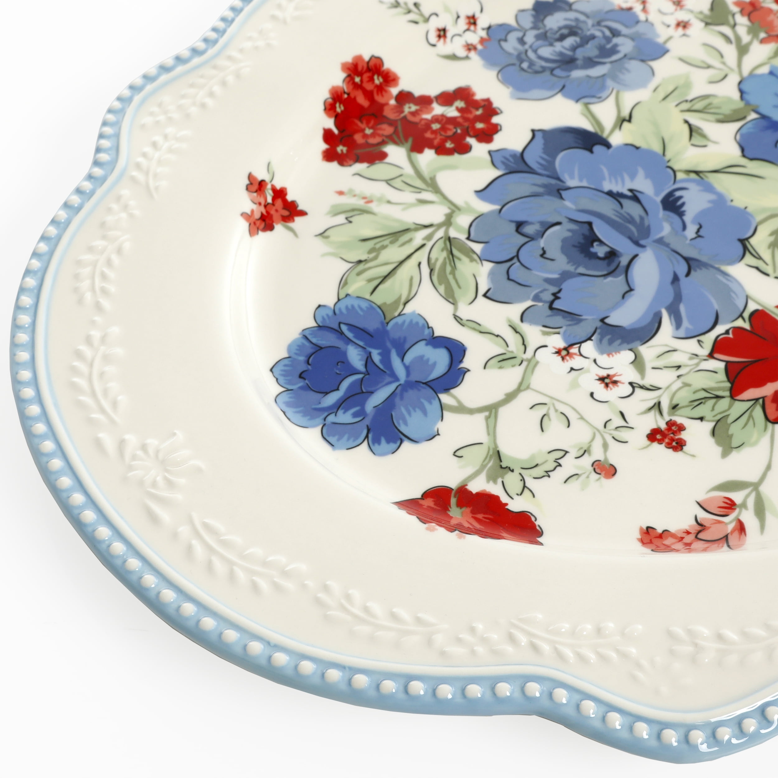 The Pioneer Woman Classic Charm Ceramic 18-inch Oval Platter