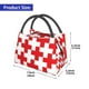 thumbnail image 2 of Fotbe Red Cross 1 Bolsa Térmica Portátil con Estampado, Bolsa de Entrega de Alimentos Aislada, Bolsa Reutilizable de Gran Capacidad para Comidas y Supermercado, 2 of 6