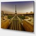 thumbnail image 2 of Beautiful View of Paris Eiffel Tower - Large Landscape Canvas Art Print, 2 of 4
