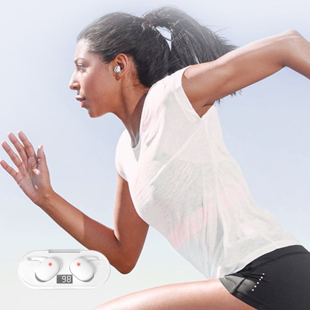 Auriculares Inalámbricos Bluetooth 5.0 Xihbxyly con Micrófono Incorporado para Deporte