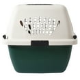 thumbnail image 6 of Petmate Ruffmaxx 24" Portable Dog Kennel Plastoc Pet Carrier for Dogs 10 to 20 lb, Tan/Green, 6 of 9