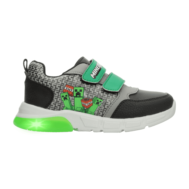 Tenis Minecraft Negro Niño Casual T18-22 negro 20