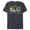 Navy Heather, variant on Disney The Nightmare Before Christmas Snow Family Trip 2024 - Short Sleeve Blended T-Shirt for Adults - Customized-Dark Heather