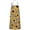 Leopard Sunflower Pattern, variant on White Sunflower Pattern Apron-Garden Aprons for Women with Pockets-Cotton Linen Waterproof Kitchen Cooking Gardening Aprons Adjustable for Kitchen,Cooking,BBQ and Salon 33x27 Inch