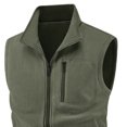 thumbnail image 6 of Zysthvn Zip up Casual Vest for Men Winter Fleece Jacket Men with Pockets Sleeveless Stand Collar Solid Outerwear, 6 of 6