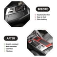 thumbnail image 2 of TINKI Red Carbon Fiber Center Console Panel Trim Sticker for Chevrolet Corvette C7 2014-2019 Car Interior Gear Shift Frame Trim Accessories, 2 of 7