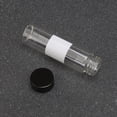 thumbnail image 3 of Clear Liquid Sampling Sample Glass Bottles Vials with Writing Patch and Black Screw Cap and 10 Funnels, 40ml Capacity, Pack of 20, 3 of 6