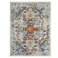 thumbnail image 7 of EastVita Area Rugs Carpets 100% Polypropylene Turkish Indoor Wilton Carpet Glamour-Persian-Carissa Glm3129 Orange 5'3"*7'3", 7 of 7
