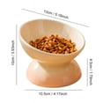 thumbnail image 5 of Ceramic Elevated Pet Food Bowls - Perfect for Dogs and Cats - Reduces Neck Strain and Improves Digestion, 5 of 22