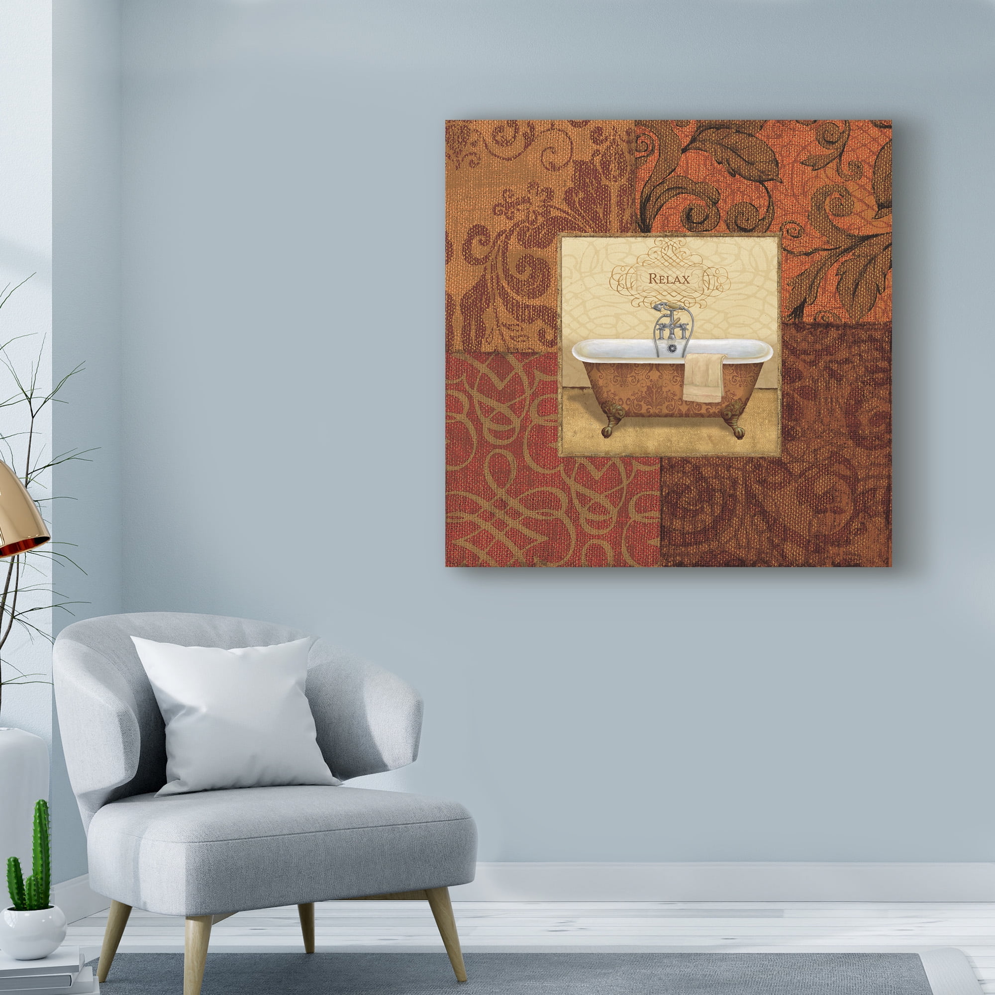 Trademark Fine Art 'Spice Bath I' Canvas Art by Daphne Brissonnet