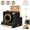 Black, variant on 3D Latte Art Printer Machine With One-Touch Function And 4 Stencils(Black)