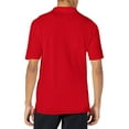 thumbnail image 2 of Hanes Mens FreshIQ X-Temp Polo, 2XL, Deep Red, 2 of 2