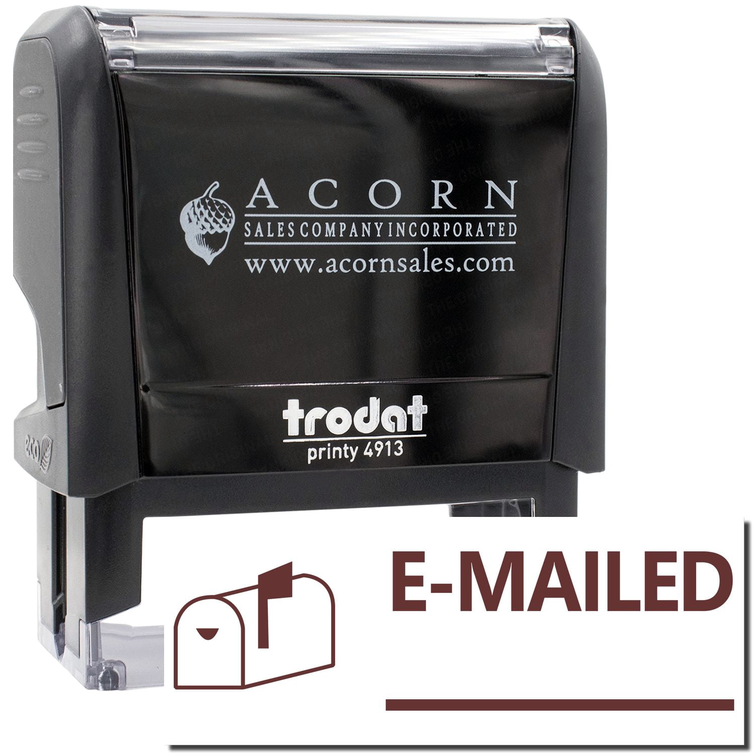 Large Self-Inking Emailed with Mailbox Stamp, Trodat Printy 4913, Press ...