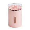 thumbnail image 1 of Caja de almacenamiento de joyas Organizador de estuche de joyería Diferentes particiones Tapa transparente 5 capas rosa, 1 of 9