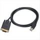 thumbnail image 1 of Cable USB 3.0 A VGA de 1,8 M (1080P) Conversor USB 3.0 Macho A VGA Macho para Portátil, Proyector de Vídeo Externo UHD., 1 of 5