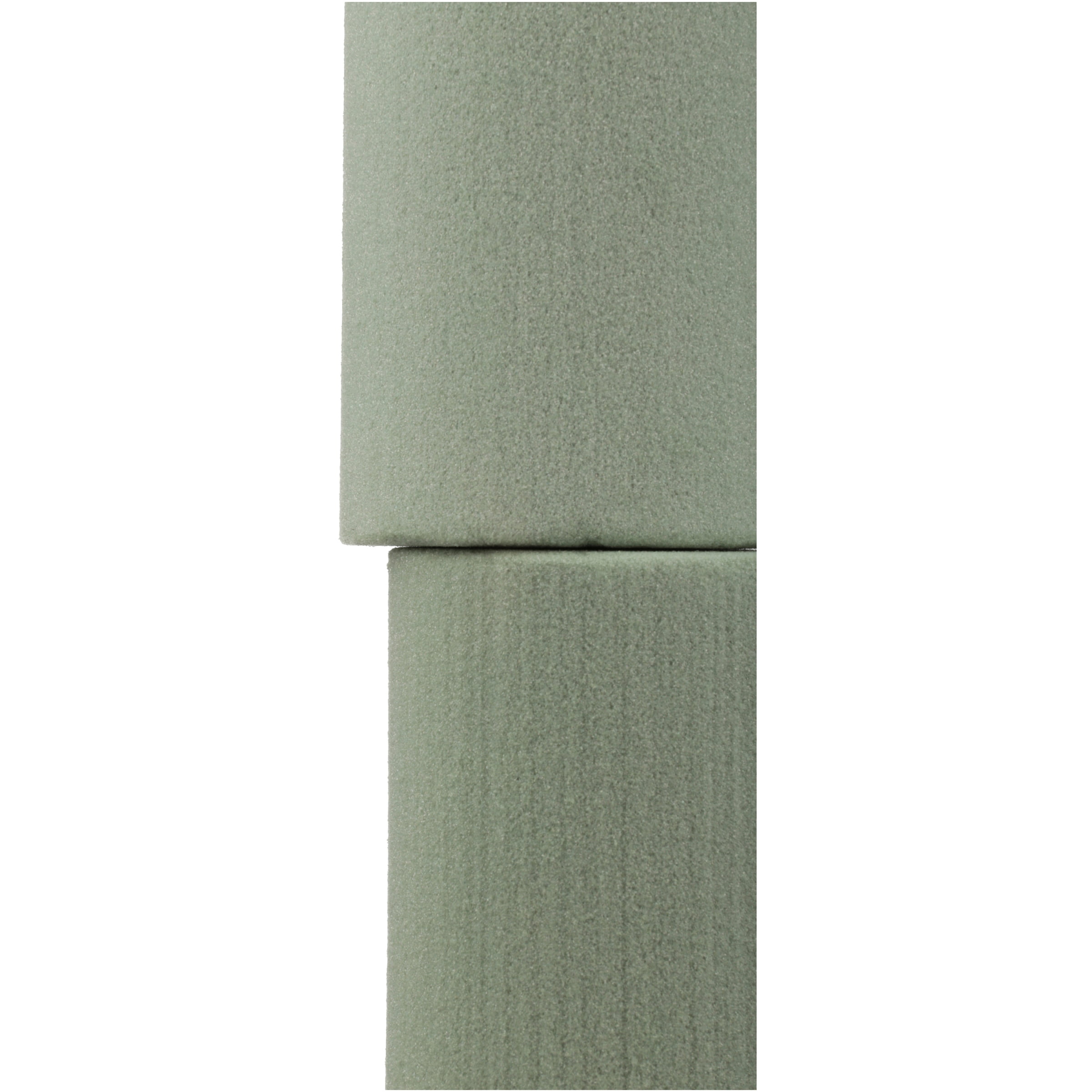 FloraCraft Floral Dry Foam 2 Piece Mug Plug 2.6 inch x 3.7 inch Green