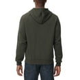 thumbnail image 2 of Men's Hoodies Pullover Geometric Texture Hoodie Long Sleeve Casual Drawstring Sweatshirts with Pocket Army green S, 2 of 8