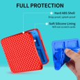 thumbnail image 4 of S Game Case Holder - 2 Pack Mini Game Organizer for Travel - Portable and Stylish Gift - 24 Cartridge Slots and 24 Micro SD Card Storage - Magnetic Closure - Durable Hard Shell, 4 of 4