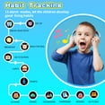 thumbnail image 2 of Vakzovy Kids Smart Watch for Boys 4-12 Years Old Birthday Gift, Vakzovy Waterproof Educationals Smart Watch, Dual Camera, 24 Puzzle Games,Music Player, Toddler Watch Learning Toys(Blue), 2 of 7