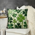 thumbnail image 2 of ST Patricks Day Hat Throw Pillow Covers, Lucky Blessed Decorations for Sofa Couch, 2 of 5