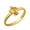 Yellow, variant on 14k Yellow Gold Marine Sea Turtle Ring (Size 6)