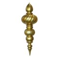 thumbnail image 1 of Winterland WL-ORN-38.5-GO Oversized Shatterproof Plastic, Gold Finial, 1 of 1