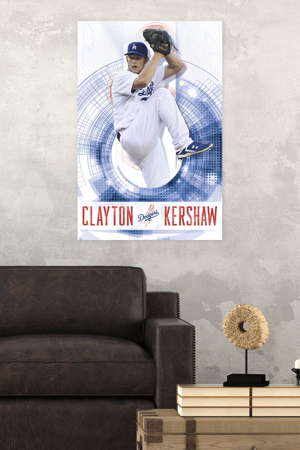 Clayton Kershaw Los Angeles Dodgers Poster FREE US SHIPPING 