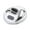 White Silver, variant on AI Language Translator Earbuds, Real Time 80 Languages Online Translation, Clip On BT Earphones, Two Way Translator Device with APP for Business Travel Learning