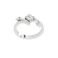 thumbnail image 3 of 925 Sterling Silver and Cz Ring Travel Engagement Ring Jewelry For Women's US-8, 3 of 4