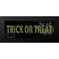thumbnail image 2 of Stimson, Diane 24x11 Black Modern Framed Museum Art Print Titled - Trick Or Treat Green, 2 of 5