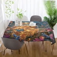 thumbnail image 6 of YAZAOO Square Tablecloth Fairy Lights Pattern Tableclothes, 6 of 9