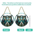 thumbnail image 7 of Sinkoo 2 Pack Boho Decor Two Owls Suncatcher for Window Hanging, Acrylic Sun Catcher for Home Garden Ornaments, Owls Gift for Christmas Family Friends Bird Lovers, 7 of 7