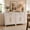31.5" Wide 2 Pack-White, variant on JULY'S SONG Mid-Century Modern Sideboard Buffet Cabinet with Storage Set of 2, Kitchen Cabinet with 2 Doors and Adjustable Shelves for Kitchen Living Dining room, White