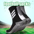 thumbnail image 2 of Calcetines de fútbol para hombres y mujeres, calcetines deportivos antideslizantes gruesos atléticos yeacher Medias, 2 of 7