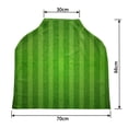 thumbnail image 2 of PKQWTM Green Soccer Field From Top View Nursing Cover Baby Breastfeeding Infant Feeding Cover Baby Car Seat Cover, 2 of 2