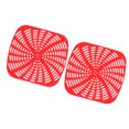 thumbnail image 4 of Silicone Fryer Liner, 2pcs Perfect Fit Fryer Liner Replacement Reusable  For Baking Red,Black,Grey,Blue, 4 of 8