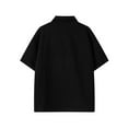 thumbnail image 3 of KyCheLot Mens Textured Shirt Workwear Knit Summer Short Sleeve Collared Shirts Loose Golf Shirts, 3 of 3