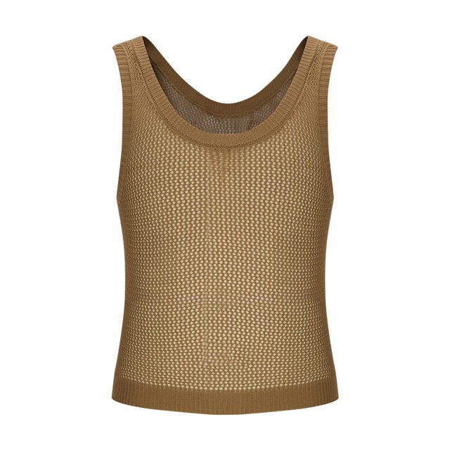 Camiseta sin mangas de cuello redondo para hombre, estilo informal, a la moda, sin mangas, color liso, estilo deportivo, de poliéster.