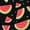 Black Watermelon Pattern, variant on Yayeee Garden Flag 12"x18" Double Sided Outdoor Yard Lawn Holiday Decorations, Blue Duck Pattern