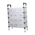 thumbnail image 4 of Organizador de zapatos Rack de almacenamiento Bin Estante de caja de almacenamiento a prueba de polvo de servicio pesado para bosques de apartamentos, 4 of 8