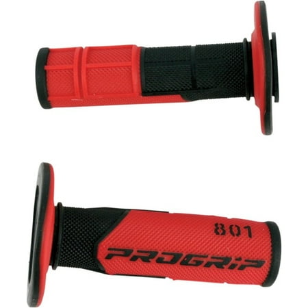 Pro Grip 801 Hybrid MX Duo-Density Cross Grips Black/Red