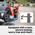 CyberRack E2 Hitch 2 EBike Rack with Ramp, 200 lbs Capacity Electric