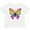 AA-White, variant on Inktastic Butterfly with Rainbow Wings Boys or Girls Toddler T-Shirt